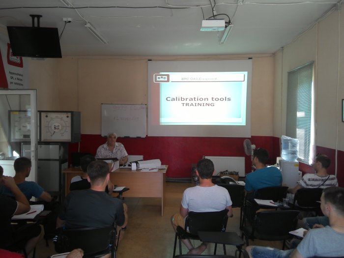 обучение для установщиков ГБО BRC